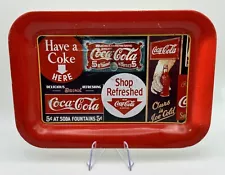 Coca Cola Tin Tray 2002 Release Small 6.5 In