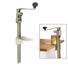 Heavy Duty Commercial Steel Restaurant Food Big Can Opener Manual Table Mounted