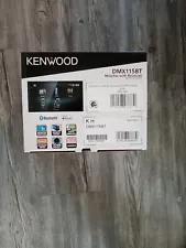 KENWOOD DMX115BT AV Car Stereo with CarPlay/Android Auto, 6.8" Touchscreen