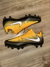 Nike Men's Vapor Untouchable Pro PF Football Cleats Gold/Black Size 12.5