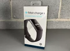 Fitbit Charge 3 Advanced Fitness Activity Tracker - Graphite/Black - NEW SEALED