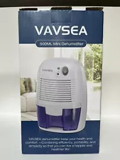 VAVSEA - 500ML/17oz Mini Dehumidifier. Model DH500A. New, Never Used!