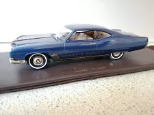 Brooklin BRK215 1967 Buick Wildcat 2 Door Hard Top Blue Mist Poly