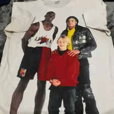 vintage Nike 90s Jordan Its gotta be the shoes Michael Jackson Macaulay Culkin