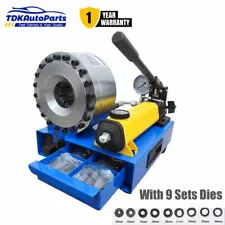 Manual Hydraulic Hose Crimper Pipe Crimping Machine 5600KN With 9 Sets of Dies