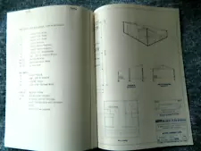 MIDWEST PLAN SERVICE 40-EWE LAMBING SHED BLUEPRINTS PLAN #72509 VG+ 1979