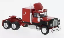 1966 Mack RS 700 Red w Black Truck Brekina 1:87 Miniature HO Scale 85804