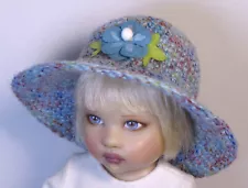 New Listing'HYACINTH' - hand made HAT for Riley Helen Kish doll *SALE*