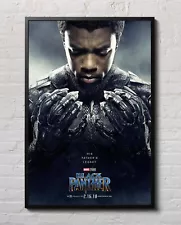 Black Panther 2018 Movie Poster 24"x36" Glossy Unframed 18026