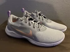 Nike Womens Flex Experience Run 10 Running Shoes sz 11 CI9964-005 Lt Gray/Lilac