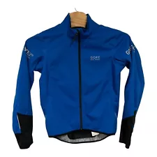 Gore Bike Wear Gore-tex Paclite Shell Windbreaker Men’s Jacket Size Large Blue