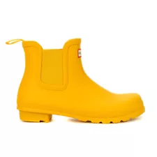 Hunter Women's Original Chelsea Yellow Rain Boots WFS2078RMA.RYL