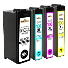 For Lexmark 100XL Series Ink for use with Interact S605 Impact S301 S305 Lot