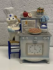 The Danbury Mint The Pillsbury Doughboy “Time For Pie” Clock