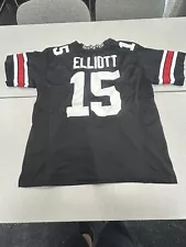 Ezekiel Elliott #15 Ohio State Buckeyes Nike Jersey Large Black Men's