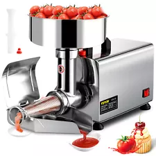 VEVOR Electric Tomato Press Commercial Tomato Strainer Milling Machine SUS 370W