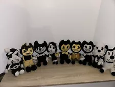 Lot of 9 Bendy and The Ink Machine Plush