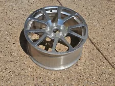 Cadillac CTS-V wheel, factory, front, polished (never mounted)