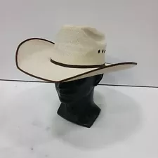 Atwood Hereford Low Crown Long Oval Cowboy Hat Size 6 3/4