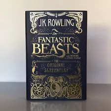 Fantastic Beast And Where To Find Them: The Original Screenplay 2016 Hardcover