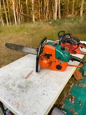 New ListingGERMAN made DOLMAR CC 116 VINTAGE chainsaw MUSCLE SAW RUNS GREAT FIREWOOD