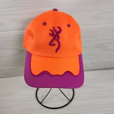 Browning Buckmark Rimfire Baseball Hat Cap For Her Realtree Orange Purple