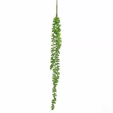 1-4Pcs Artificial Succulents Hanging Plants Fake String of Pearls for Wall Home