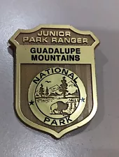 Guadalupe National Park Junior Park Ranger Badge NPS