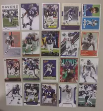 20 Card Lot of Different RAY LEWIS NFL HOF Ravens Must for Collector FREE S&H!!