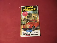 1946 Ford Rig Semi Pickup Truck Sales Brochure Booklet Catalog