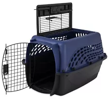 Top Load 2-Door 24" Plastic Pet Kennel for Dogs