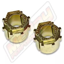 Extreme Camber Caster Alignment Bushing Set Pair 1980-1996 F150 Bronco 4x4 USA (For: 1982 Ford F-250)