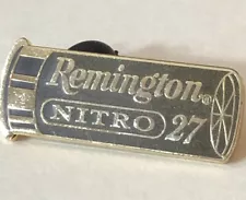 Remington Nitro 27 Shell Shotgun Trap Skeet Sporting NEW Discontinued Pin