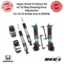 REV9 Hyper-Street II Coilover Kit w/ 32-Way Damping For 2014-2015 Honda Civic Si