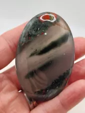 54g African Bloodstone Palm Stone Crystal Gemstone healing chakra natural