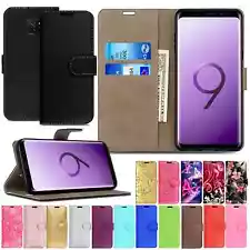 Phone Case for Samsung Galaxy S8 S9 Plus S6 S5 S7 Edge Leather Flip Wallet Cover