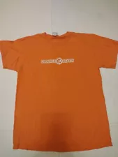 Panda Expres Man Size Large Restaurant Logo T-Shirt Orange Color