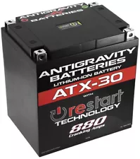 Antigravity ATX30 RE-START Lithium-Ion Battery #AG-ATX30-RS (For: Harley-Davidson Electra Glide)