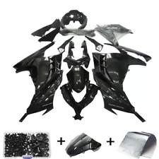 Glossy Black Fairing Kit For Kawasaki Ninja 300 EX300 2013 2014 2015 2016 2017