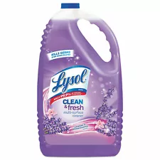 LYSOL Brand Clean & Fresh Multi-Surface Cleaner Lavender Orchid 144 oz Bottle