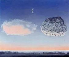 Oil painting Rene-Magritte-The-Battle-of-the-Argonne Rene-Magritte-The-Battle-of