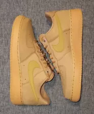 Nike Air Force 1 Low '07 WB Flax Wheat Gum Shoes Mens 10.5 CJ9179 200