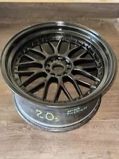 20x10.5 Flat Black Wheels XXR 521 5x114.3/5x120