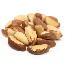 DELICIOUS Raw Whole Brazil Nuts - Protein Fibre Minerals & Vitamin Rich