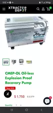 Oil Less Explosion Proof Refrigerant Recovery Pump For R600/R600A/R290 CMEP-OL