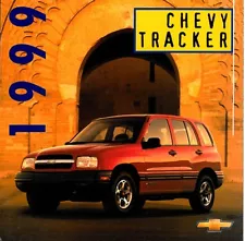 1999 Chevrolet Geo Tracker 14-page Original Car Sales Brochure Catalog