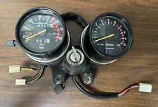 Used OEM Yamaha 76-81 XT500 - Speedometer Tachometer TESTED GOOD 1E6-83540-F1 U3