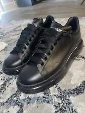 Alexander McQueen shoe black clear Sole Men’s Size 45