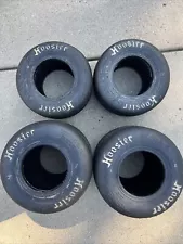 Good Used Set Of Hoosier R80 Racing Go Kart Tires 7.10/11x5 And 4.50-10x5