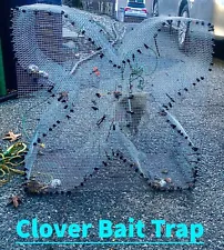 XL Fishing Bait Trap- Minnows, Sunfish, Pinfish, Perch,Crawfish, Shrimp, Crabs!